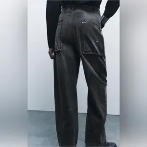 Zara | Jeans | Nwt Zara Midrise Loose Fit Zw Collection The
